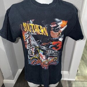 Vintage 90s LARGE Dale Earnhardt SR Steel Horses Chevy NASCAR Racing T-Shirt